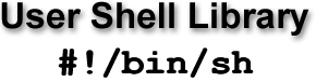 User Shell Library