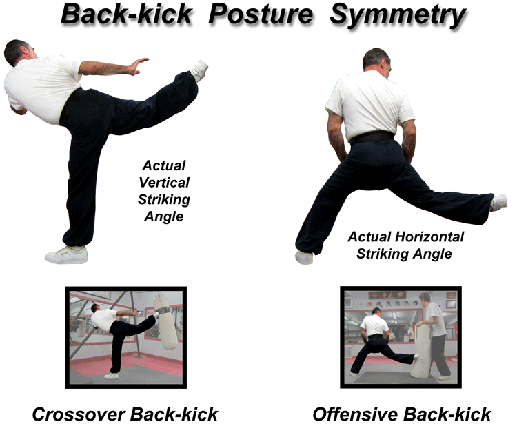 Back-kick Position Symmetry (Comparing Offensive and Crossover Back-kick positions)