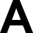 Capital 'A'