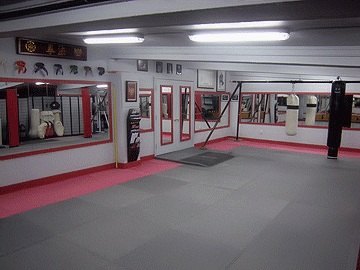 training hall